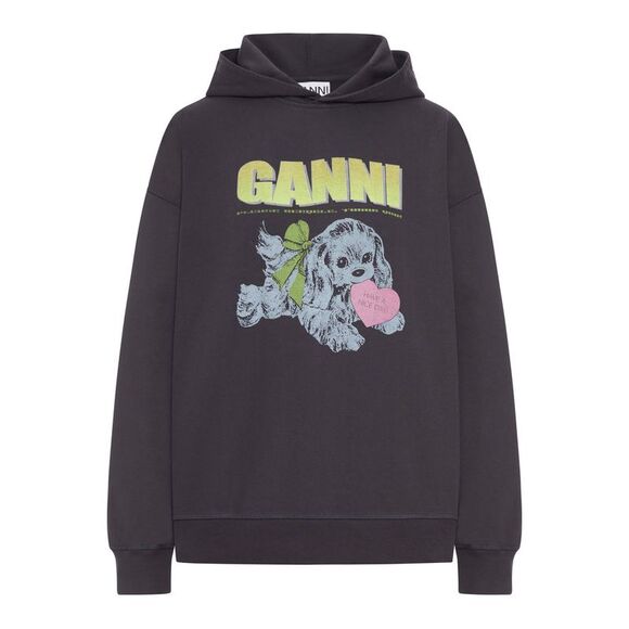 GANNI Sweaters - Ganni Women Hoodie With Print